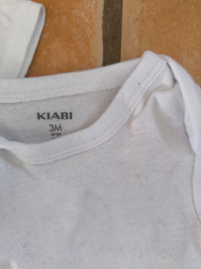 Kiabi bodies blanc - photo numéro 2