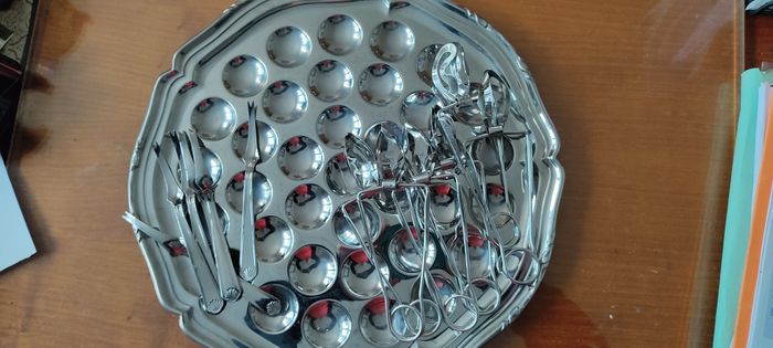 Service à escargots complet