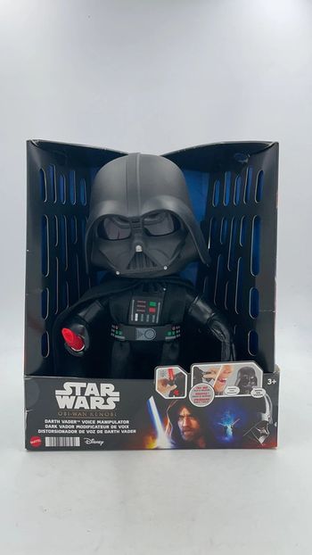 Figurine Star Wars Obi-Wan Kenobi Dark Vador Modificateur de voix 30 cm Mattel neuf