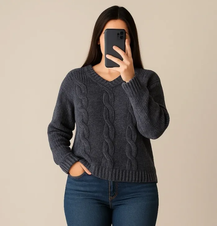 Pull Yessica de chez C&A, en très bon état, taille L.