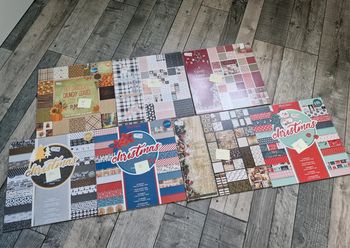 Lot blocs scrapbooking