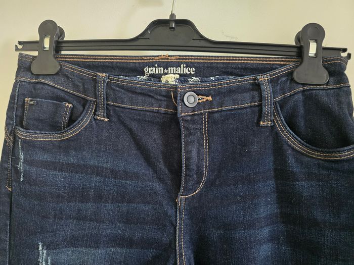 📌 Jean (Effet usé) Grain de Malice - photo numéro 3