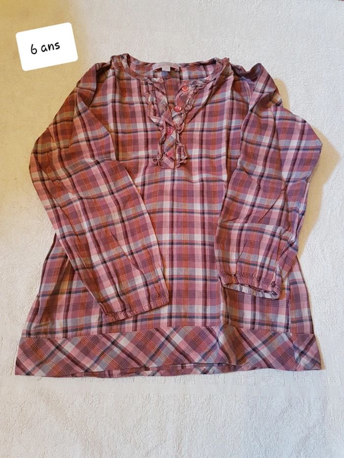 Tunique lisa rose 6 ans