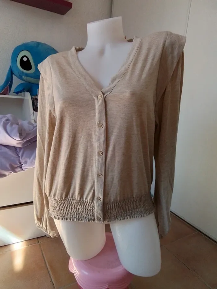 Haut imitation pull pailletée - photo numéro 2