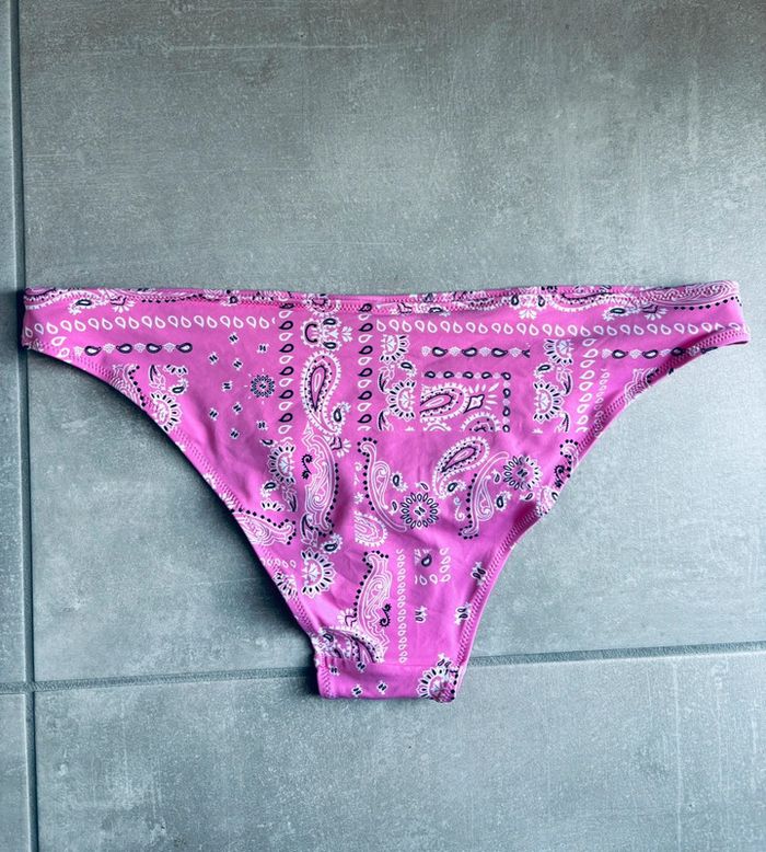 Magnifique bas de maillot de bain bandana rose Undiz neuf - photo numéro 4
