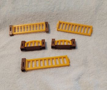 lot Playmobil barrière enclos portillon 3287330 3287320