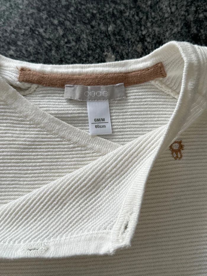 Ensemble Obaibi taille 6 mois tres bon état - photo numéro 3