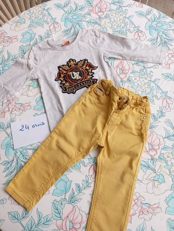 Ensemble pull/ pantalon TAO 2 ans