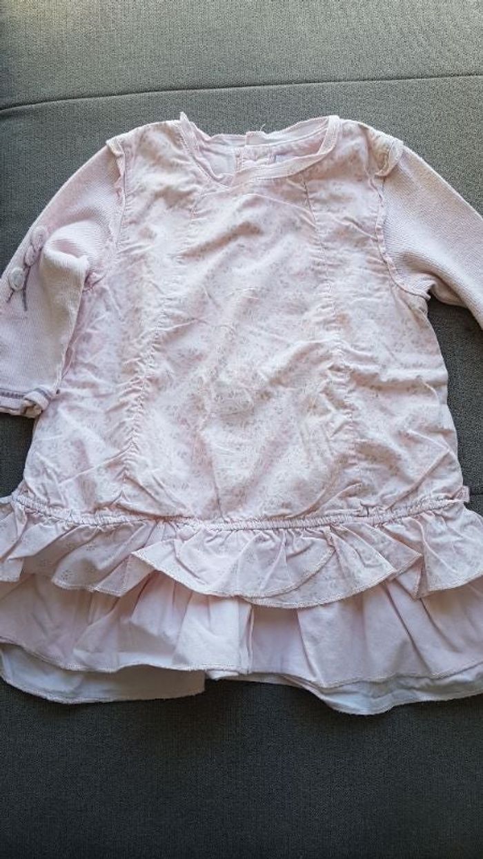 Robe rose 9 mois