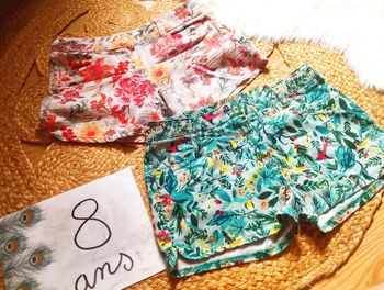 Lot shorts orchestra 8ans