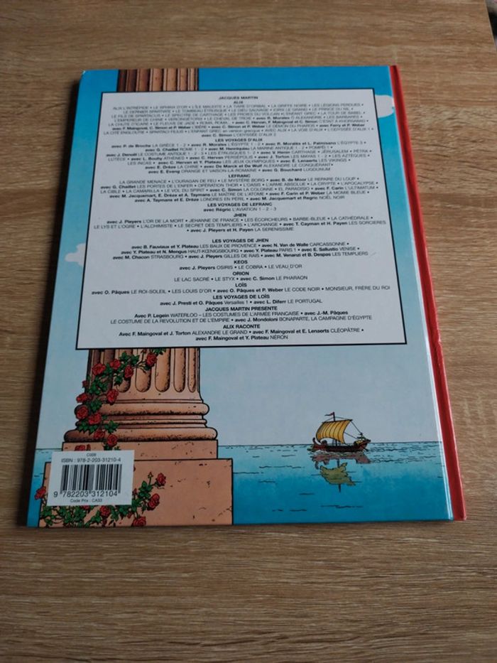 Livre Alix l intrépide - photo numéro 3