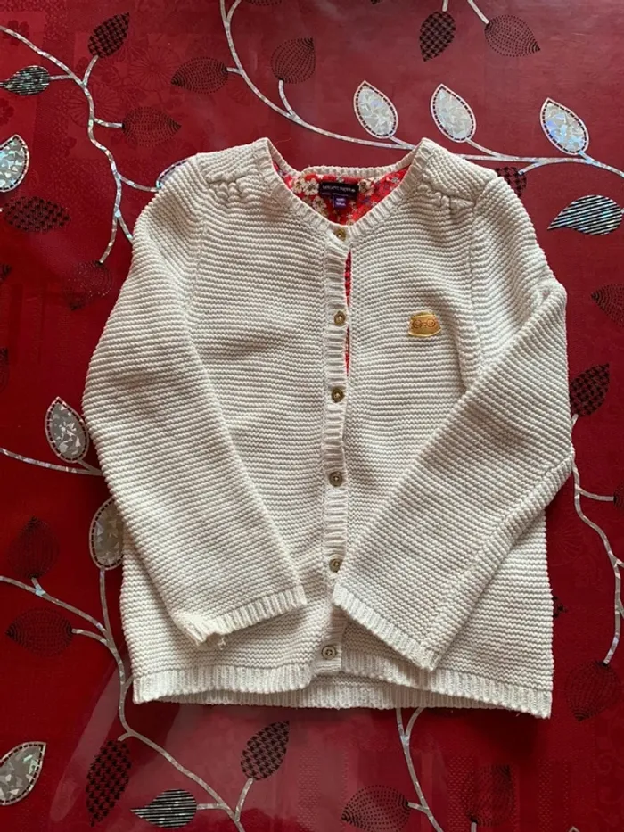 Gilet chaud fille 4 ans Sergent Major
