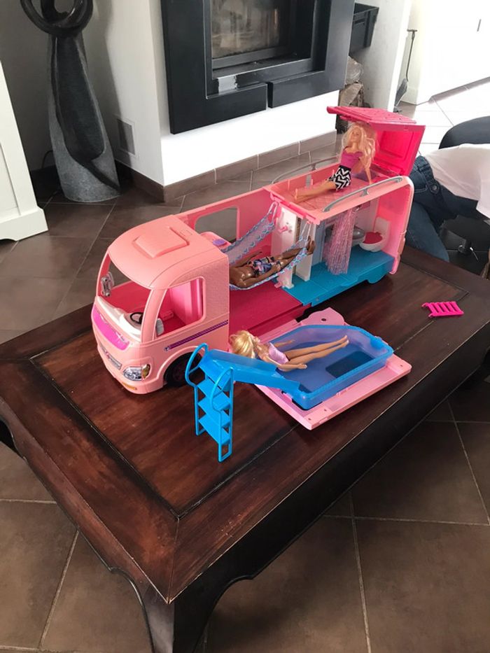 Camping car barbie