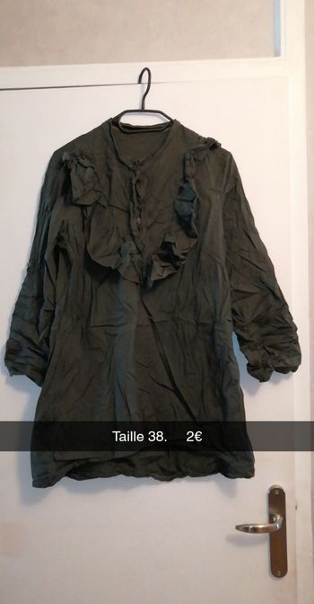 Chemise Tunique kaki