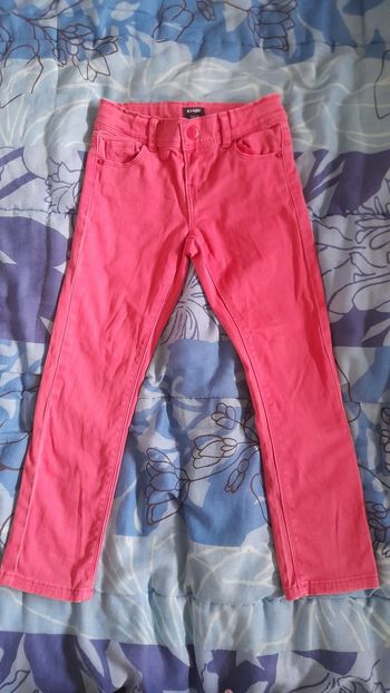 Pantalon jeans rose