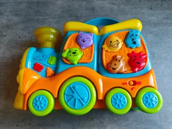 Train musical animaux