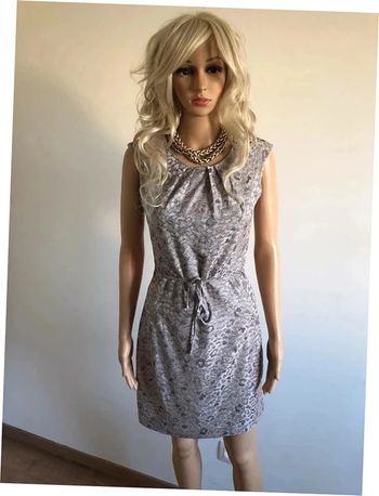 Robe grise argentée sans manches LolaLiza taille 36 jamais portée