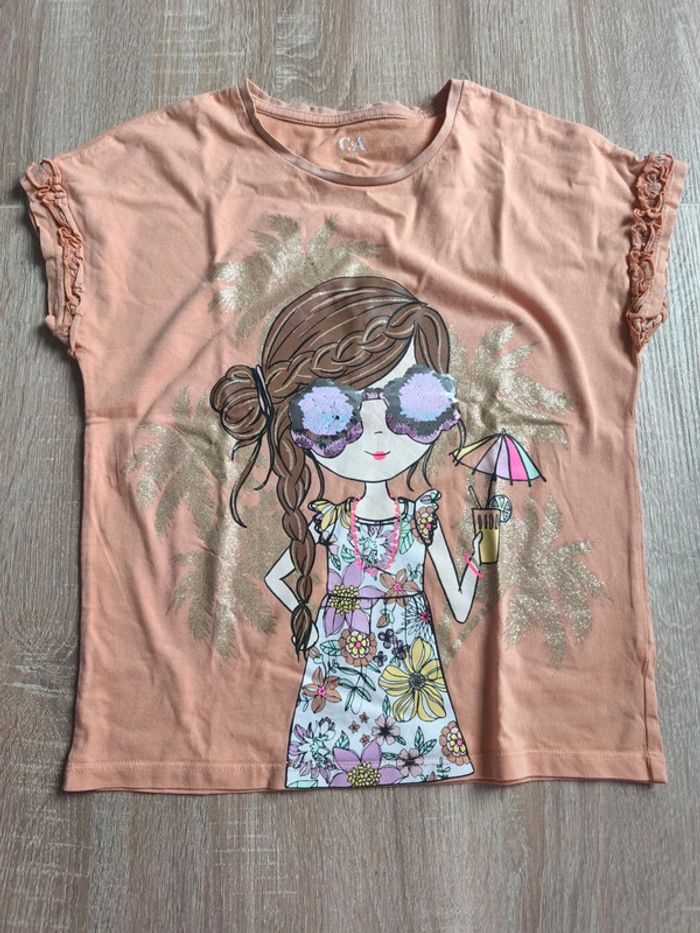 T-shirt c&a 10 ans - photo numéro 2
