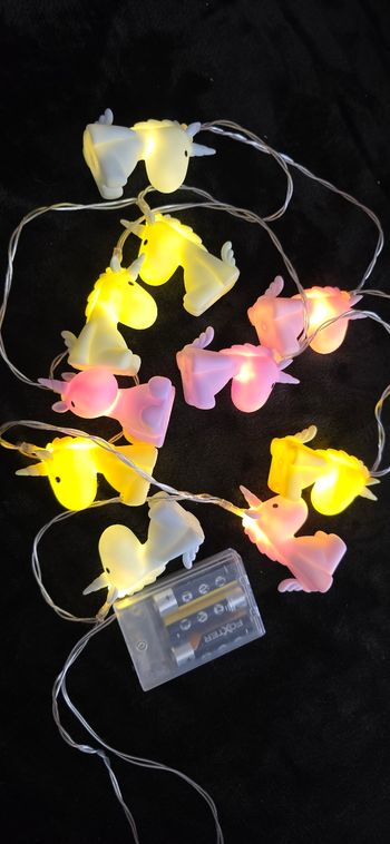 Guirlandes lumineuse licorne
