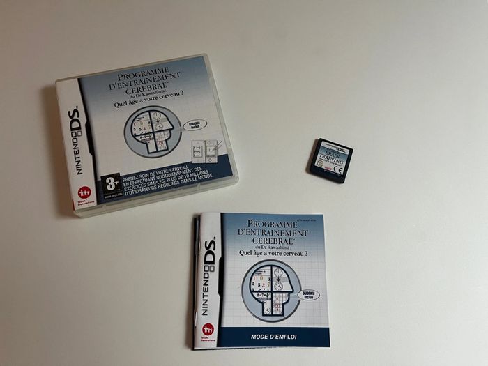 Jeu DS Programmé d’entraînement cérébral