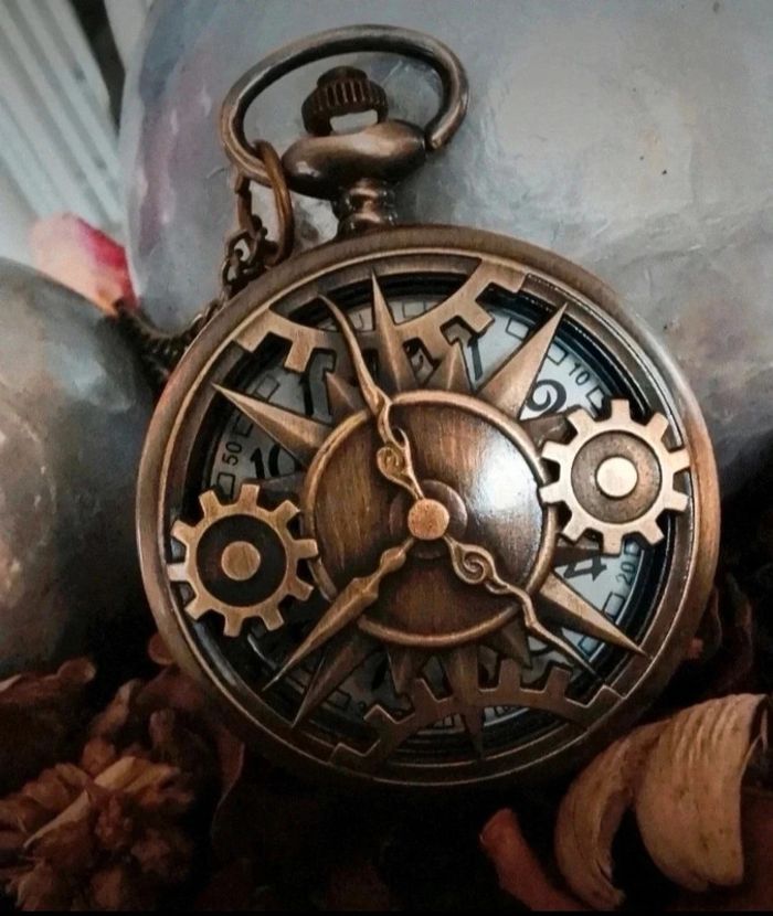 F99 montre à gousset rétro vintage originale bronze