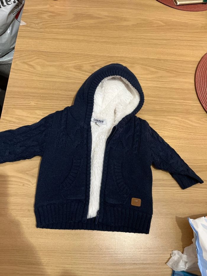 Gilet creeks 3 mois 62 cm