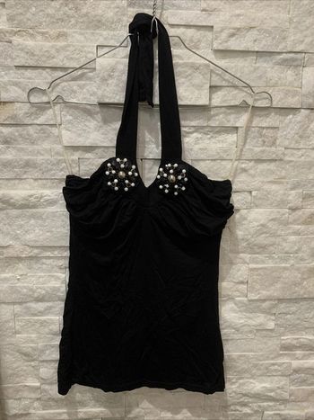 Haut Tshirt perles Morgan TS