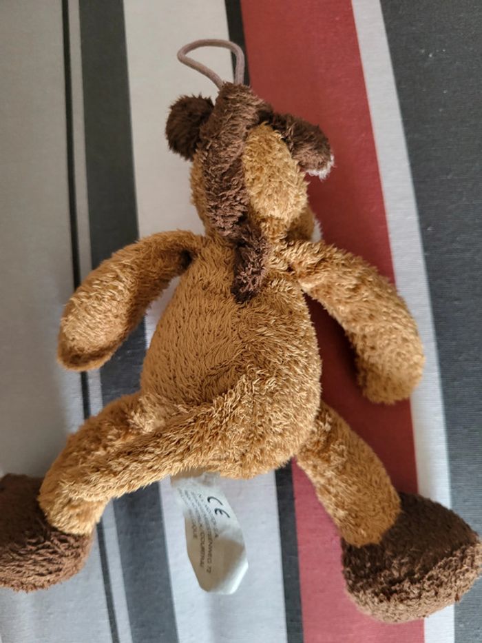 Doudou peluche cheval Nicotoy - photo numéro 4