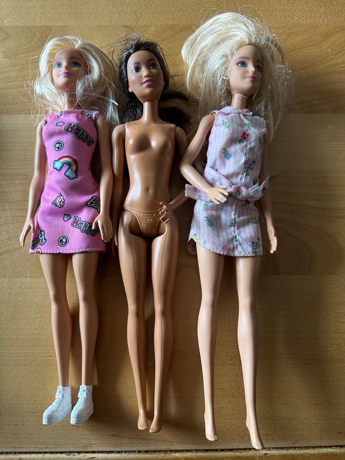 Lot 5 poupées mannequin - photo numéro 3