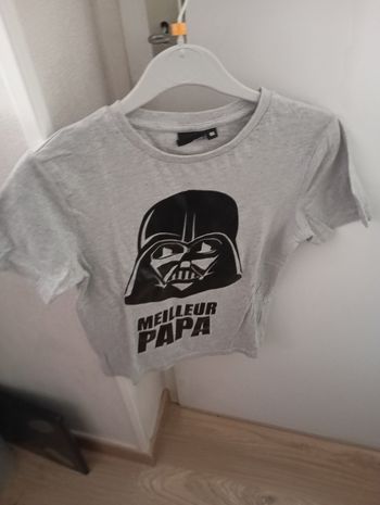 Tee-shirt meilleur papa star wars 