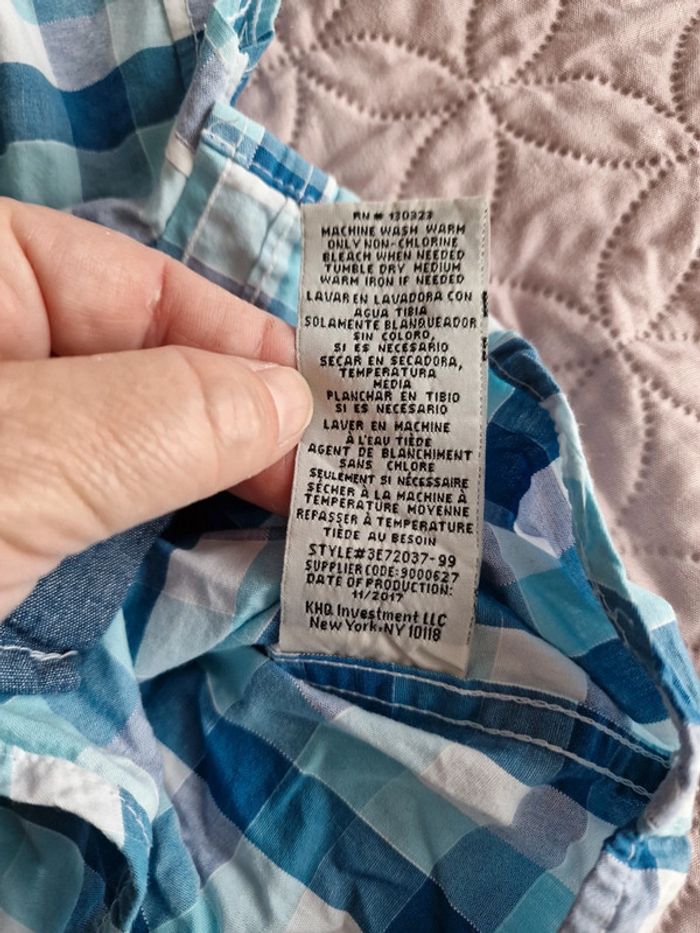 Chemisette Calvin Klein garçon 2 ans - photo numéro 7