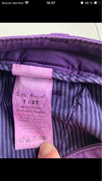 Pantalon cargo Little marcel t27