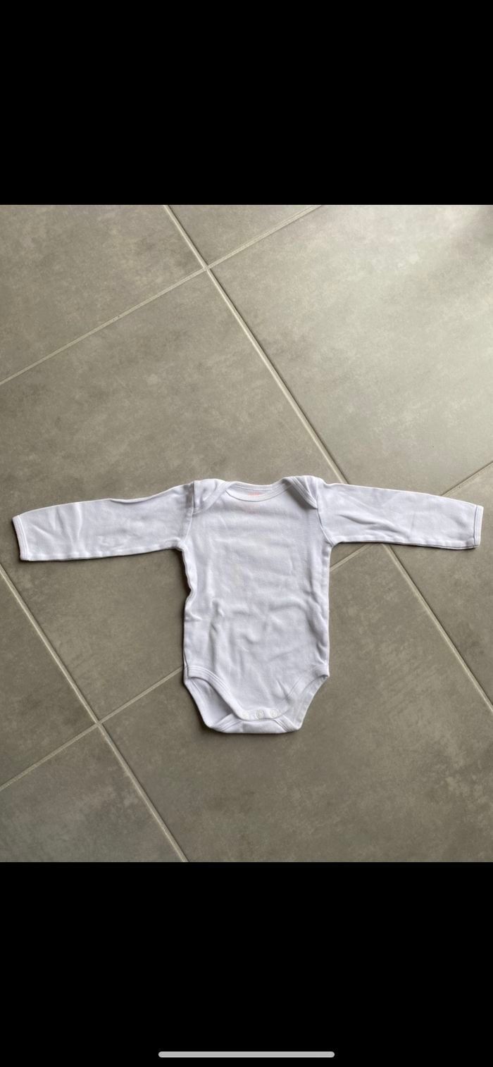 Body mixte manches longues Hema 6 mois - photo numéro 2