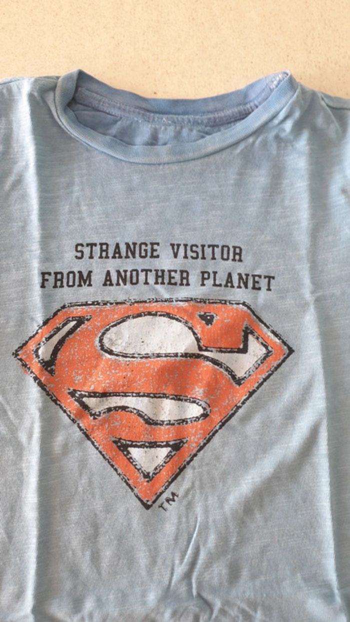 Tee shirt garçon Superman 4 ans - photo numéro 2