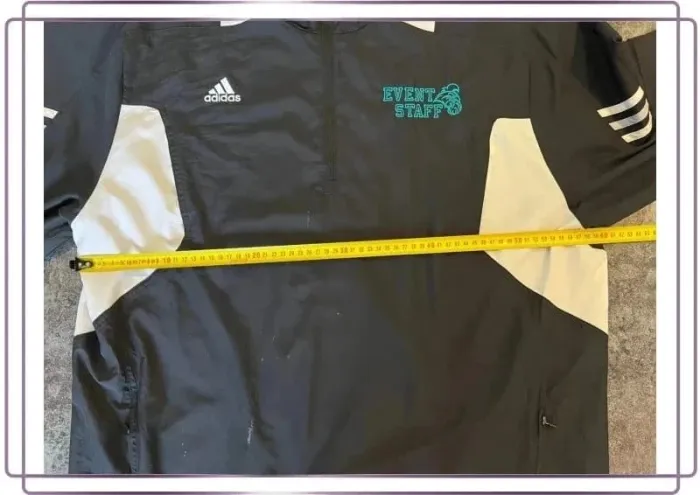 Veste survêtement imperméable homme Adidas L - Track Jacket waterproof men - Giacca uomo - photo numéro 5