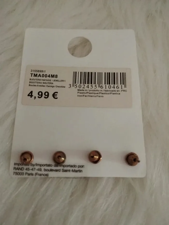 💎 Boucles d'oreilles Lune 🌙 💎 - photo numéro 2