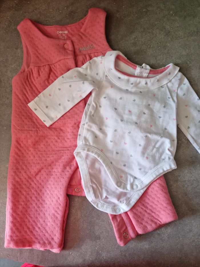 Salopette chaude 1 mois