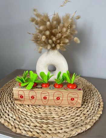 Jouet de tri de taille de carottes