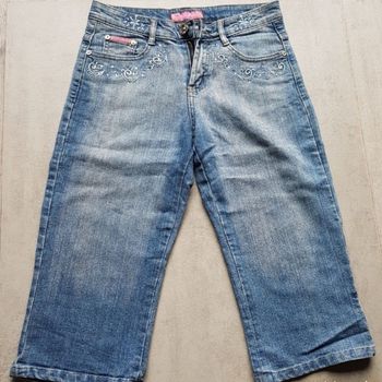 Pantacourt en jean  taille 38