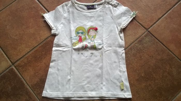 Sergent major t shirt écru