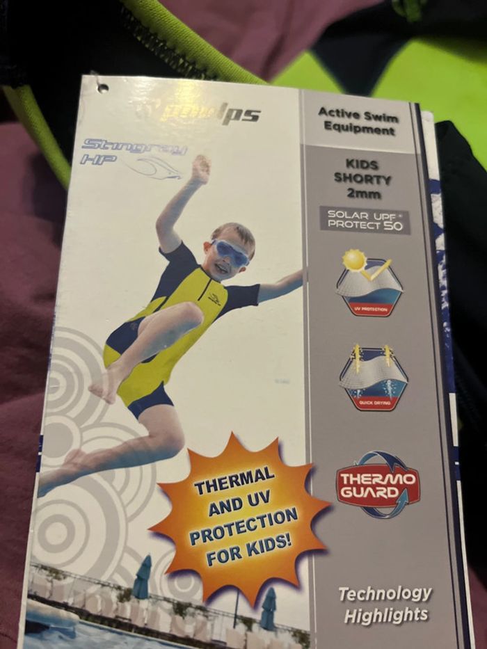 Combinaison Néoprène junior 6 ans Phelps - photo numéro 3