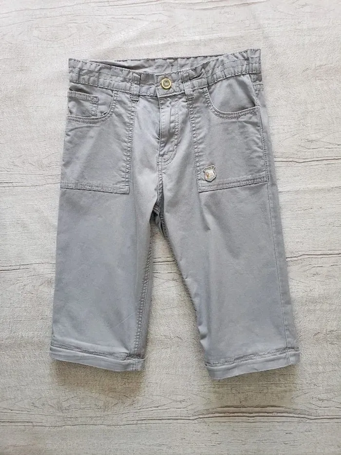 Bermuda Sergent Major 11 ans gris