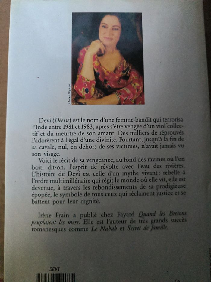 Devi livre - photo numéro 2