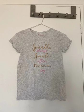 T-shirt gris clair 11/12 and (152 cm)