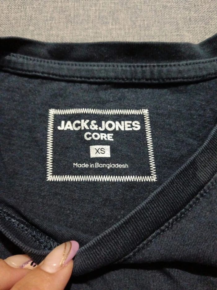 C61 t-shirt marine Jack&Jones XS - photo numéro 3