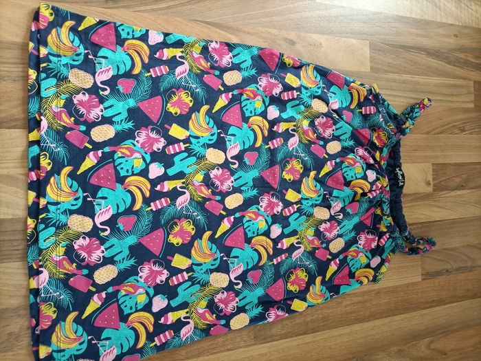 Robe bleue marine motifs glaces influx 6 ans - photo numéro 4