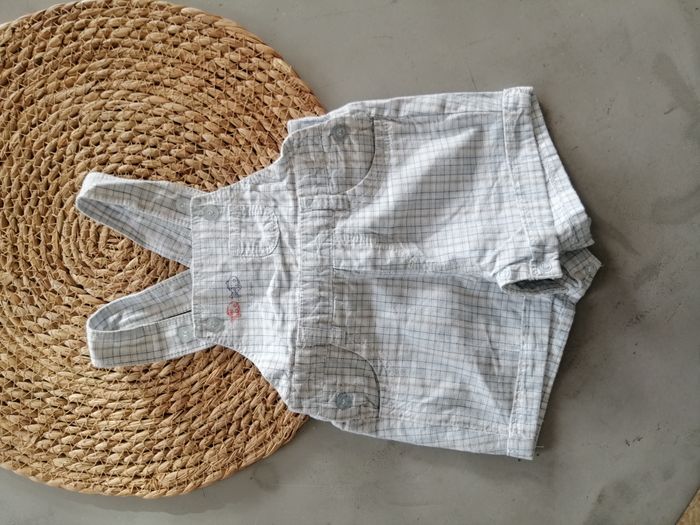 Salopette, taille 3 mois, comme neuve, garçon, marque P'tit Bisou