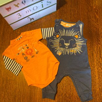 Ensemble salopette et body la Cie