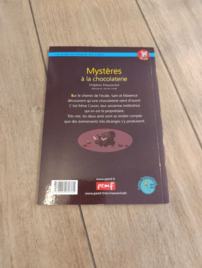 Livre mystères et la chocolaterie - photo numéro 2