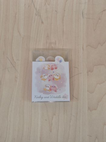 Set 6 mini blocs memo Kirby